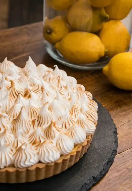 Tarta de Limón Meringada