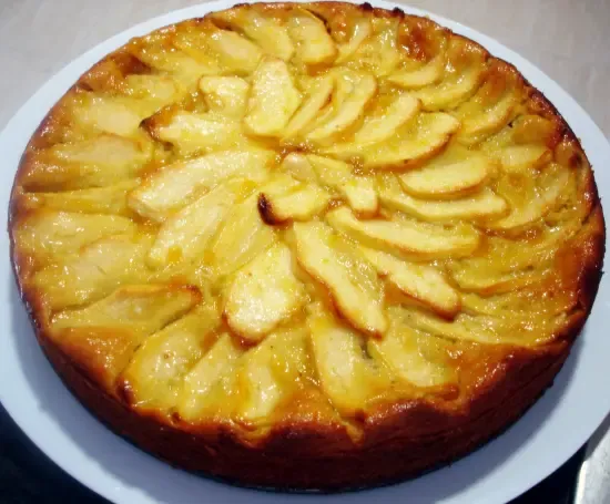 Tarta de Manzana Casera